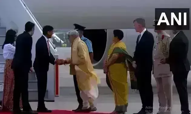 G20 Summit : ब्रिटेन के प्रधानमंत्री ऋषि सुनक दिल्ली पहुंचे, अब बाइडन का इंतजार