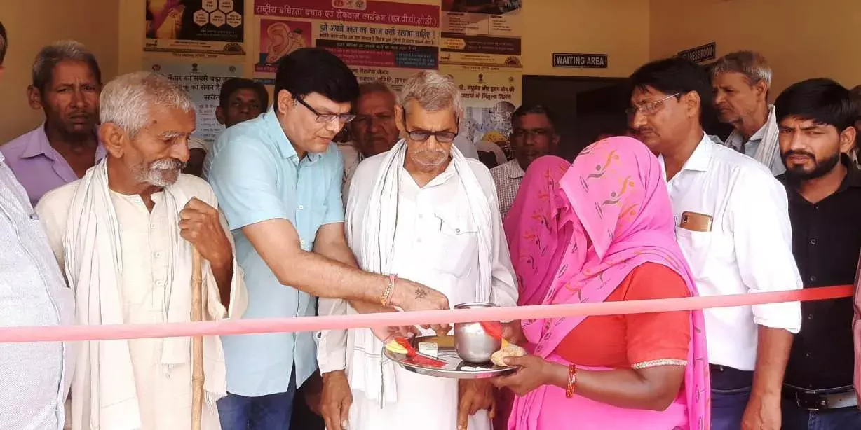 सीस्ता में खुला उप स्वास्थ्य केंद्र, गांव में मिलेगी सरकारी स्वास्थ्य सेवाएं