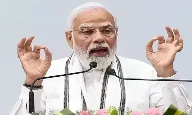 प्रधानमंत्री मोदी ने I.N.D.I.A. पर साधा निशाना, कहा - घमंडिया गठबंधन सनातन को समाप्त करना चाहता है