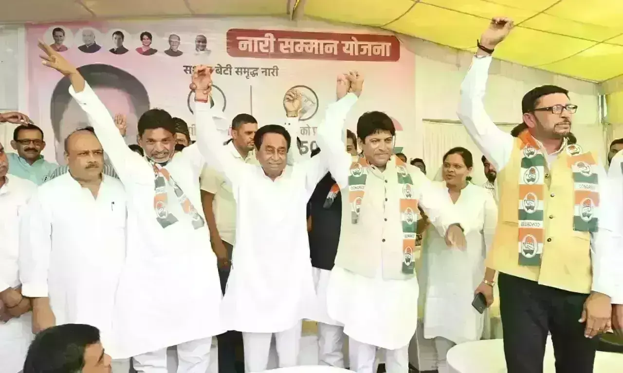 मप्र में चुनाव से पहले भाजपा को झटका, पूर्व सांसद बोध सिंह समेत कई नेता कांग्रेस में शामिल मप्र में चुनाव से पहले भाजपा को झटका, पूर्व सांसद बोध सिंह समेत कई नेता कांग्रेस में शामिल