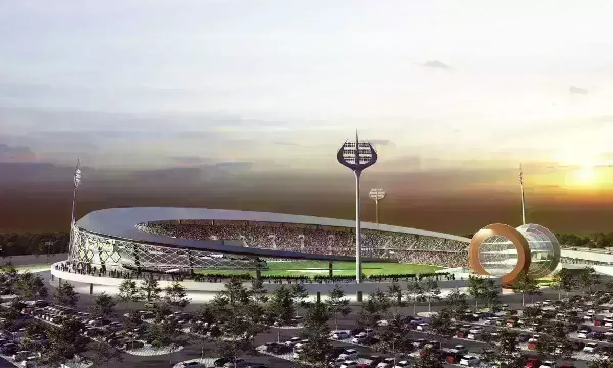 शिवमय होगा वाराणसी क्रिकेट स्टेडियम, डमरू, त्रिशूल, बेलपत्र के आकार में होगा तैयार