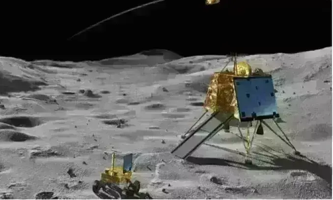 चांद पर सूरज की पहली किरण पड़ते ही नींद से जाग जाएंगे विक्रम लैंडर और प्रज्ञान रोवर