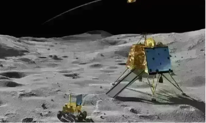 चांद पर सूरज की पहली किरण पड़ते ही नींद से जाग जाएंगे विक्रम लैंडर और प्रज्ञान रोवर