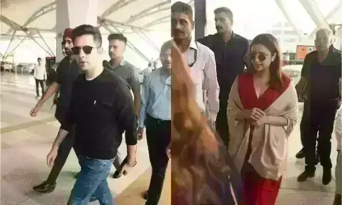 शादी के लिए उदयपुर पहुंचे राघव-परिणीति, कल से शुरू होंगी रस्में