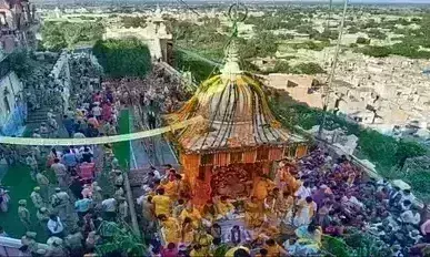 राधाष्टमी पर बरसाना में बड़ा हादसा, लाड़ली जी मंदिर में दम घुटने से दो बुजुर्गों की मौत