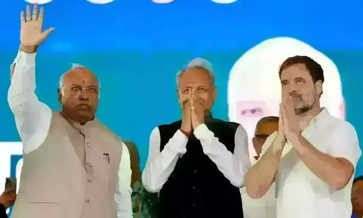 राजस्थान में मल्लिकार्जुन खड़गे का ऐलान, हमारी सरकार बनी तो तत्काल दिया जाएगा महिला आरक्षण