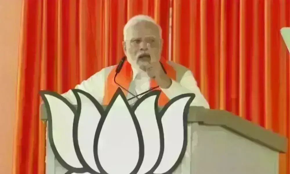 भोपाल में कांग्रेस पर बरसे प्रधानमंत्री मोदी, कहा - कांग्रेस अब अर्बन नक्सलियों के हाथ में है भोपाल में कांग्रेस पर बरसे प्रधानमंत्री मोदी, कहा - कांग्रेस अब अर्बन नक्सलियों के हाथ में है
