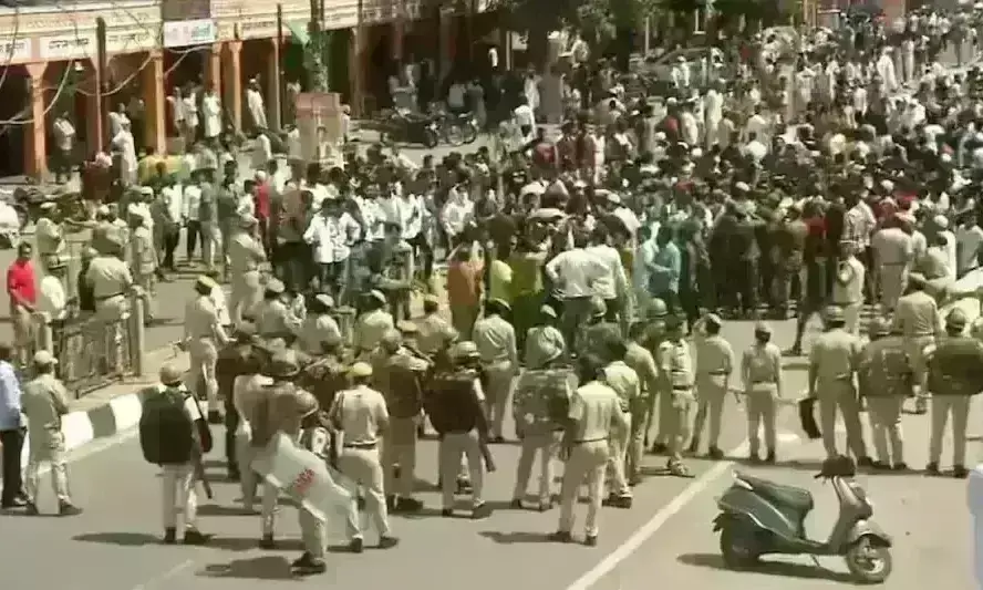 जयपुर में एक्सीडेंट के बाद हुआ विवाद, युवक की लाठी-डंडों से पीटकर हत्या, इलाके में तनाव