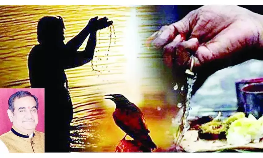 पितृ पक्ष: तीन पीढ़ियों का ही होता है श्राद्ध कर्म पितृ पक्ष: तीन पीढ़ियों का ही होता है श्राद्ध कर्म