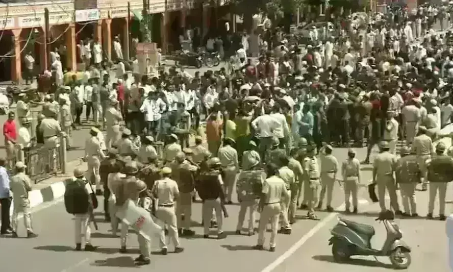 जयपुर में एक्सीडेंट के बाद हुआ विवाद, युवक की लाठी-डंडों से पीटकर हत्या, इलाके में तनाव