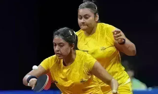 Asian Games :  टेबल टेनिस में अहिका मुखर्जी और सुतीर्था मुखर्जी ने जीता कांस्य पदक