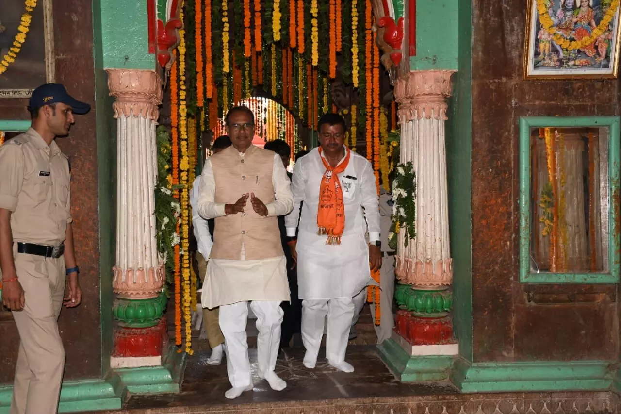 मुख्यमंत्री शिवराज सिंह ने सतना में व्यंकटेश लोक का लोकार्पण किया, मैहर जिला माँ शारदा को  समर्पित