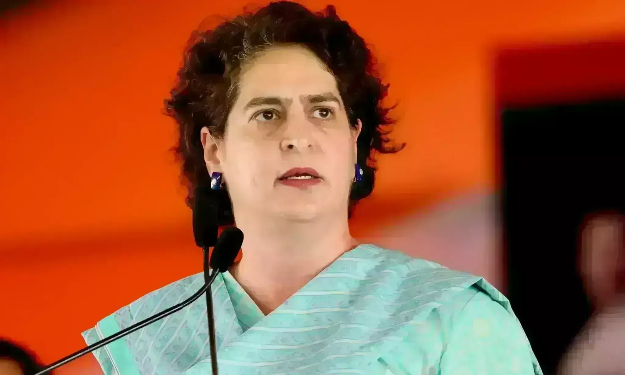 राजगढ़ में प्रियंका गांधी ने भाजपा पर साधा निशाना, कहा - मप्र में 18 सालों में 250 से ज्यादा घोटाले हुए, यहां ईडी क्यों नहीं आई