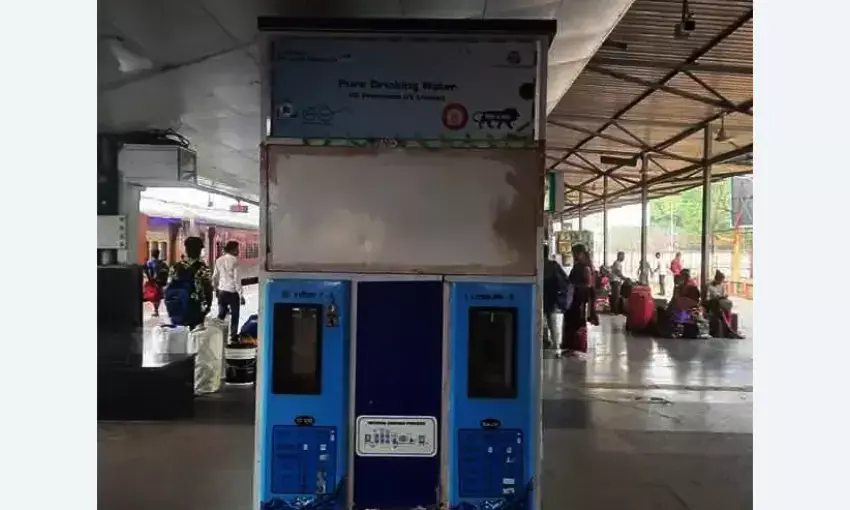 स्टेशन पर फिर से मिलेगा पांच रूपए में एक लीटर आरओ का पानी