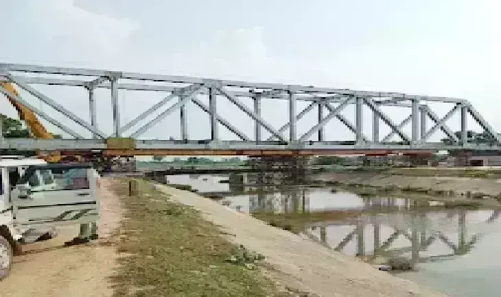 100 करोड़ की लागत से कूनों नदी पर बन रहे पुल लेने लगे आकार