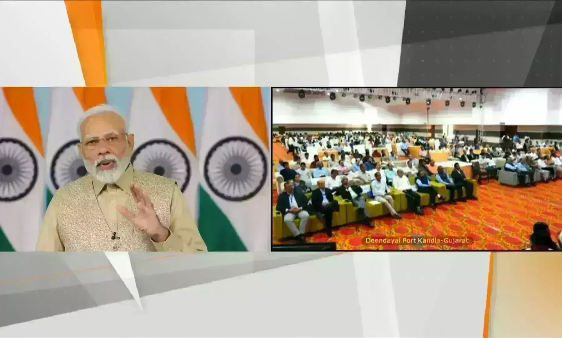 प्रधानमंत्री ने ग्लोबल मैरीटाइम इंडिया समिट को किया संबोधित, कहा -  एक दशक में प्रमुख बंदरगाहों की क्षमता हुई दोगुनी