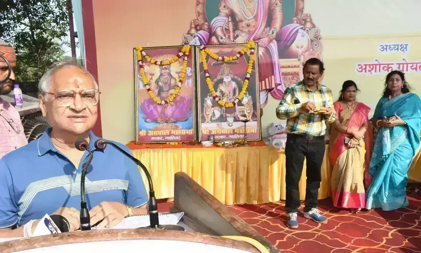 सत्य-अहिंसा के सिद्धांत पर चले महाराजा अग्रसेन: शेजवलकर