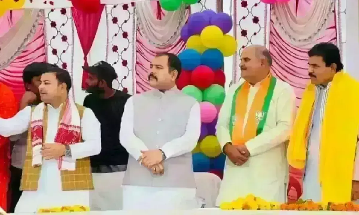 दिमनी में केन्द्रीय कृषि मंत्री पुत्र रामू तोमर सक्रिय