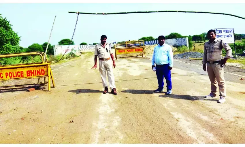 अंतरराज्यीय नाके पर 8.77 ग्राम स्मैक के साथ आरोपी गिरफ्तार