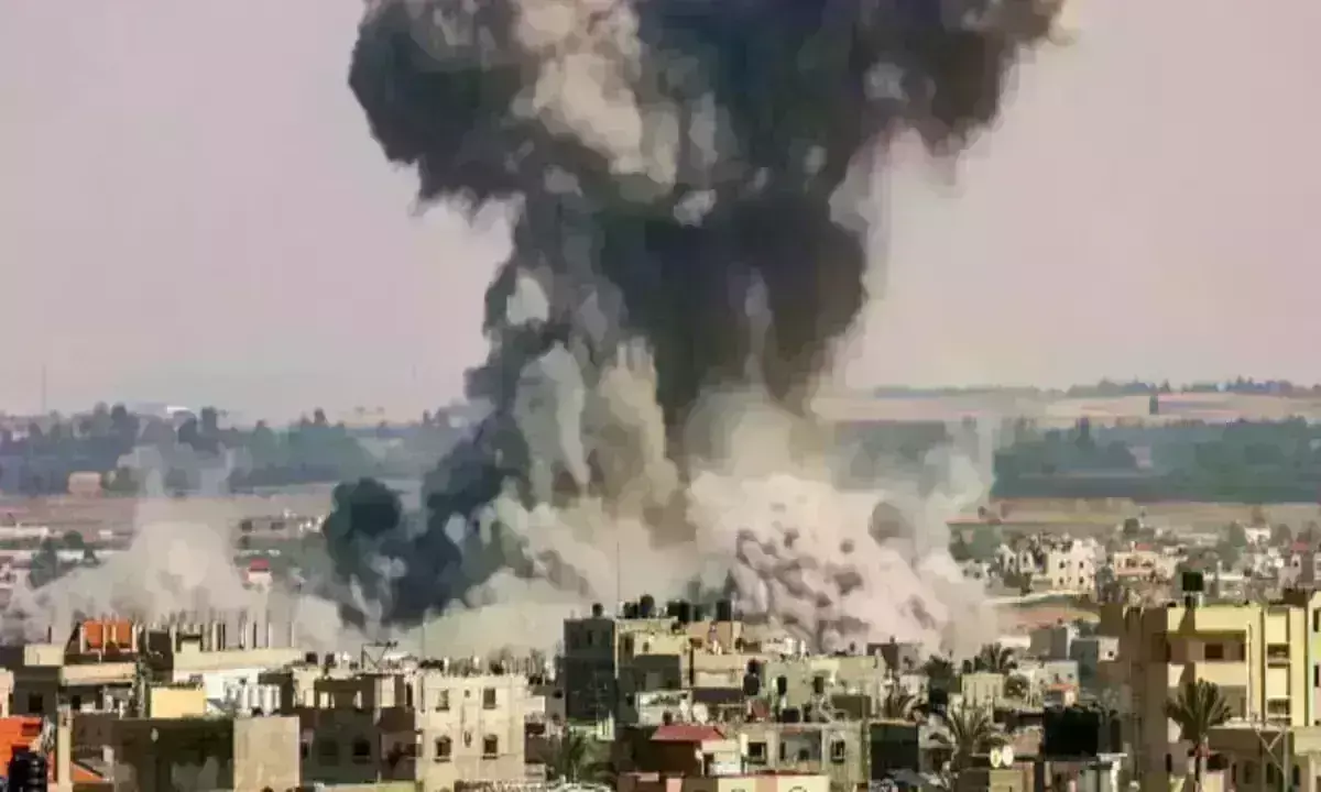 गाजा पर रात भर बरसे बम, हूती विद्रोहियों ने बदला लेने के लिए इजरायल पर दागी मिसाइल