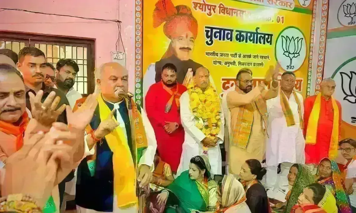 नाराज कार्यकर्ताओं को मनाने आए केन्द्रीय मंत्री बोले-एकजुट रहकर संगठन के लिए करें काम नाराज कार्यकर्ताओं को मनाने आए केन्द्रीय मंत्री बोले-एकजुट रहकर संगठन के लिए करें काम