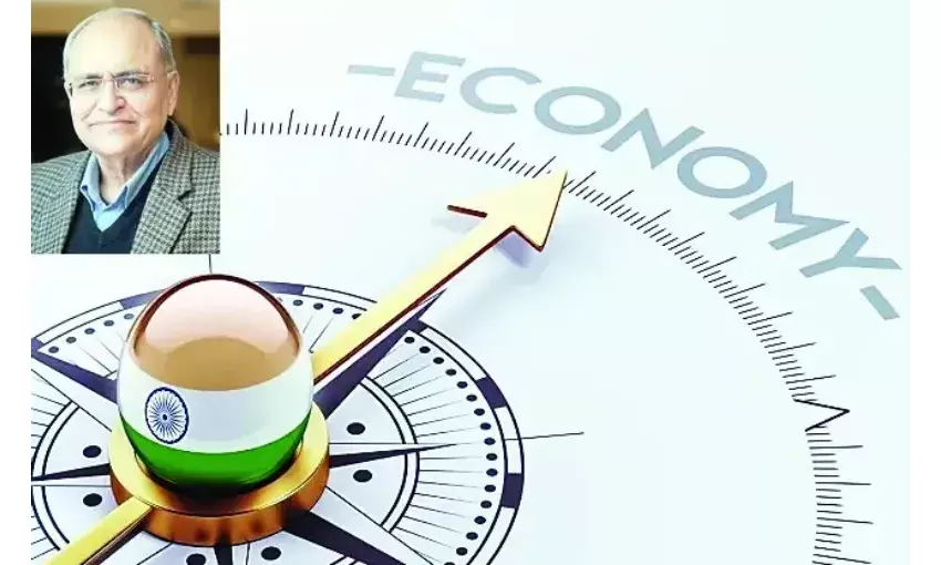 रामराज्य से प्रेरित, देश के आर्थिक विकास का प्रयास