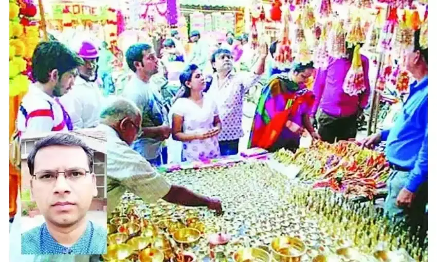 त्योहार की चाल से बढ़ती अर्थव्यवस्था