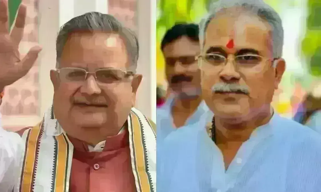 Raman Singh and Bhupesh Baghel