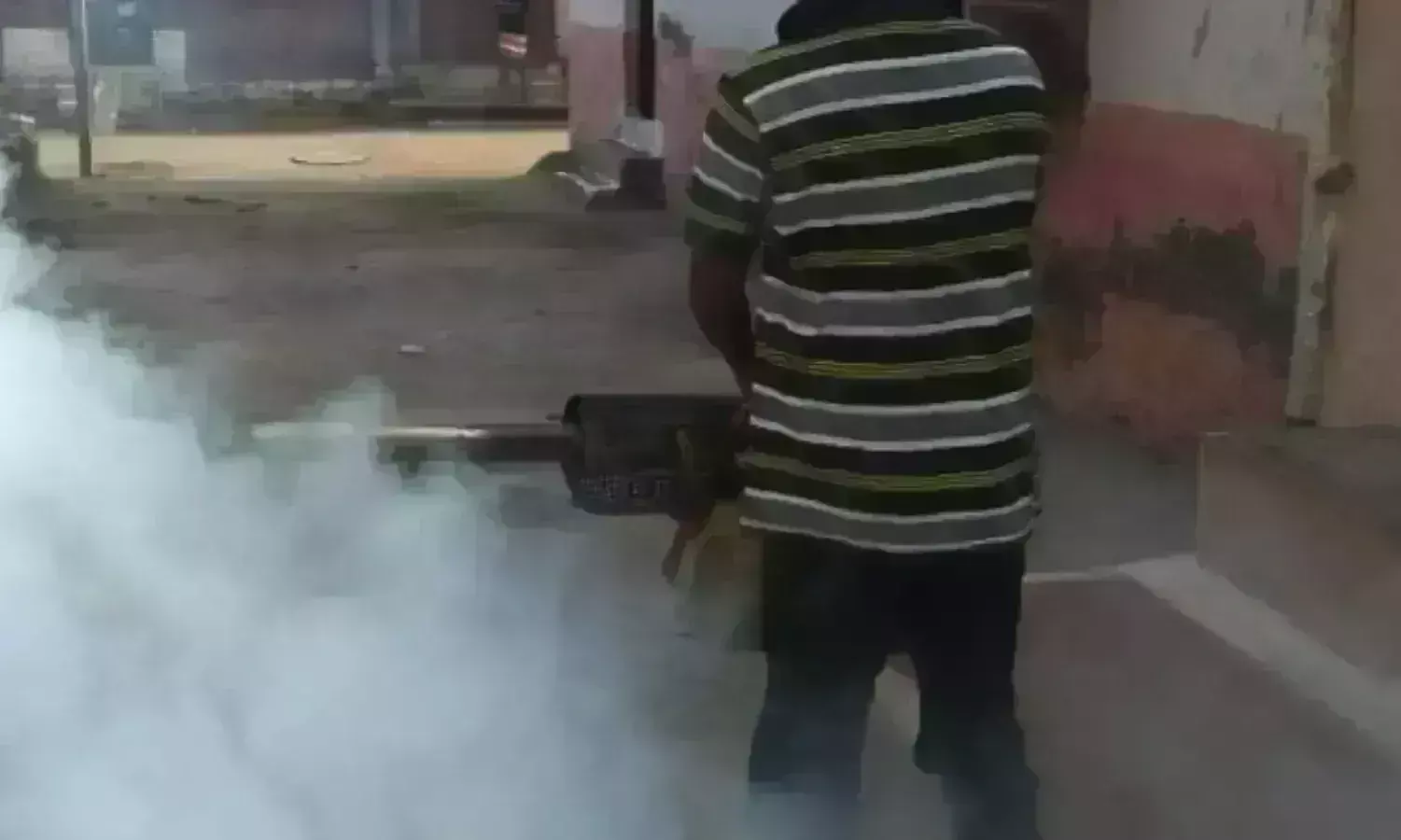 मच्छर जनित बीमारियों की रोकथाम के लिए किया दवाओं का छिड़काव मच्छर जनित बीमारियों की रोकथाम के लिए किया दवाओं का छिड़काव