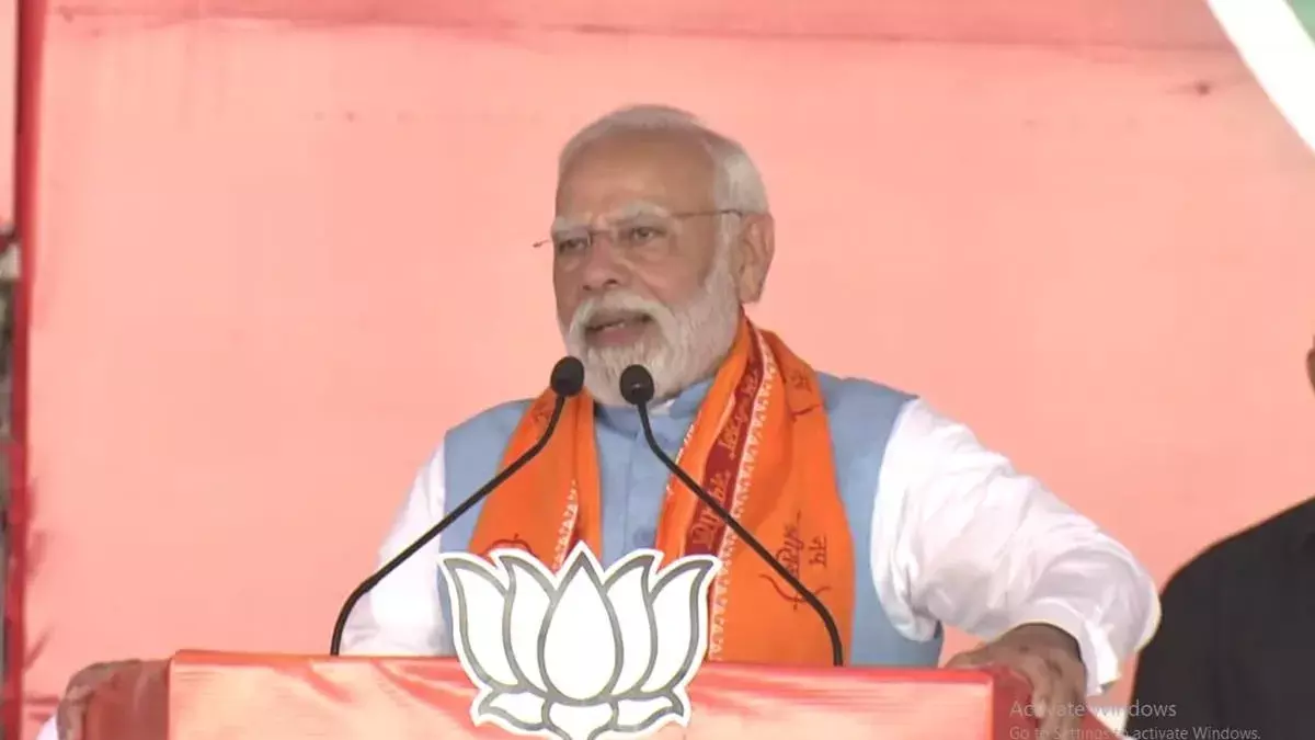 सतना में बोले पीएम मोदी- मतदान से पहले ही कांग्रेस के झूठ का गुब्बारा फूट गया