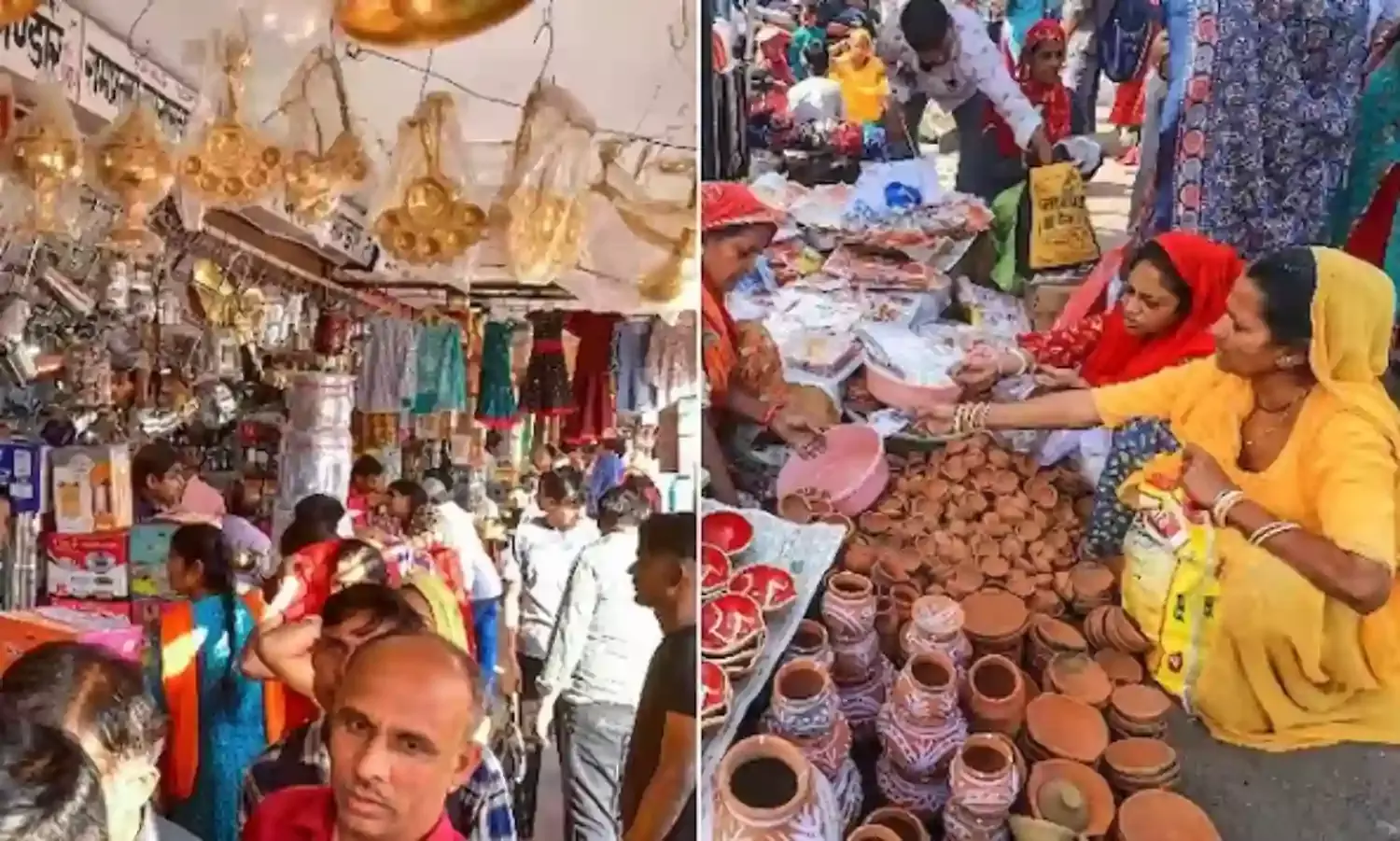 कैट का दावा: धनतेरस पर 50 हजार करोड़ रुपये से ज्यादा का हुआ व्यापार कैट का दावा: धनतेरस पर 50 हजार करोड़ रुपये से ज्यादा का हुआ व्यापार