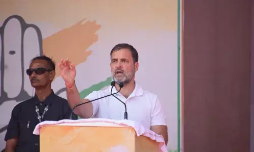 सतना में बोले राहुल गाँधी- पीएम का रिमोट कंट्रोल अडानी के हाथ में