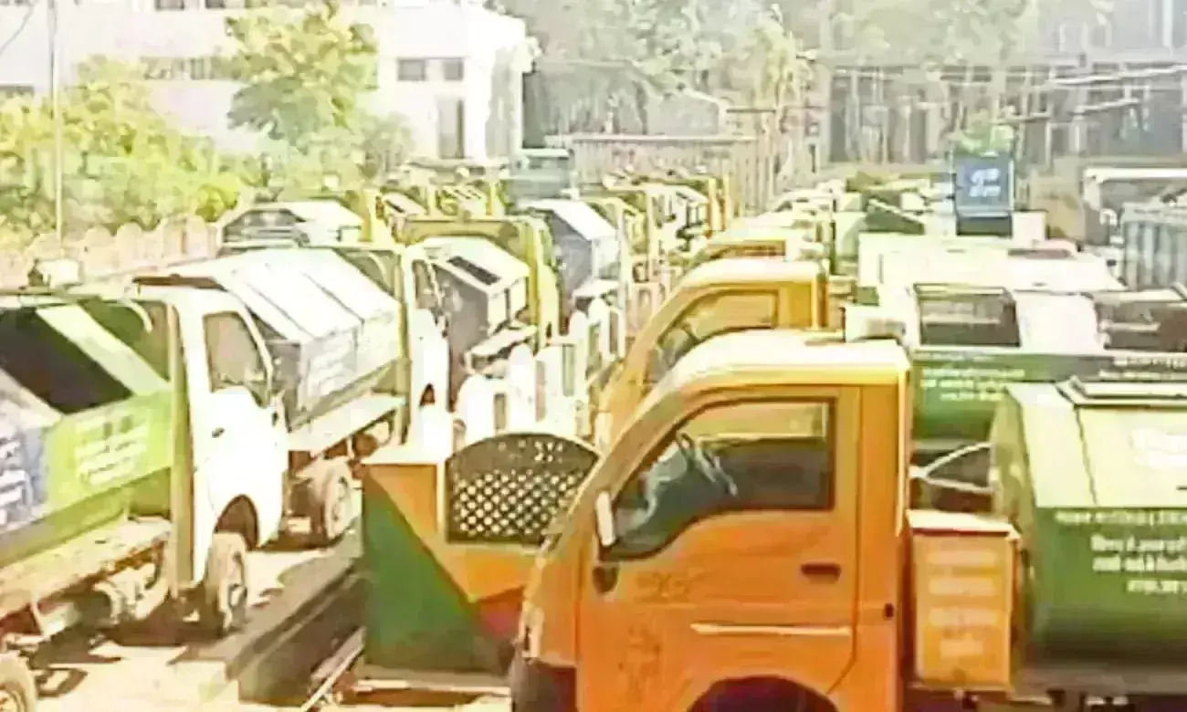 344 वाहनों के साथ मैदान में उतरे कर्मचारी, 572 टन कचरा उठाया