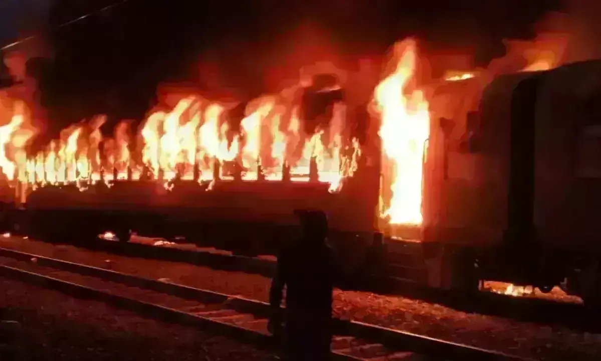 Burning Train