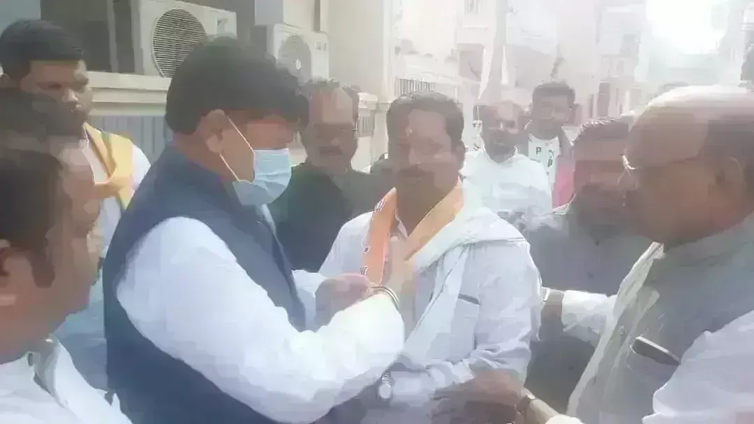 भाजपा प्रत्याशी प्रद्युम्न सिंह तोमर को निर्दलीय उम्मीदवार चंदन राठौर, पवन वैश ने दिया समर्थन