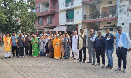 माहेश्वरी परिवार की चार पीढिय़ों ने एक साथ किया मतदान