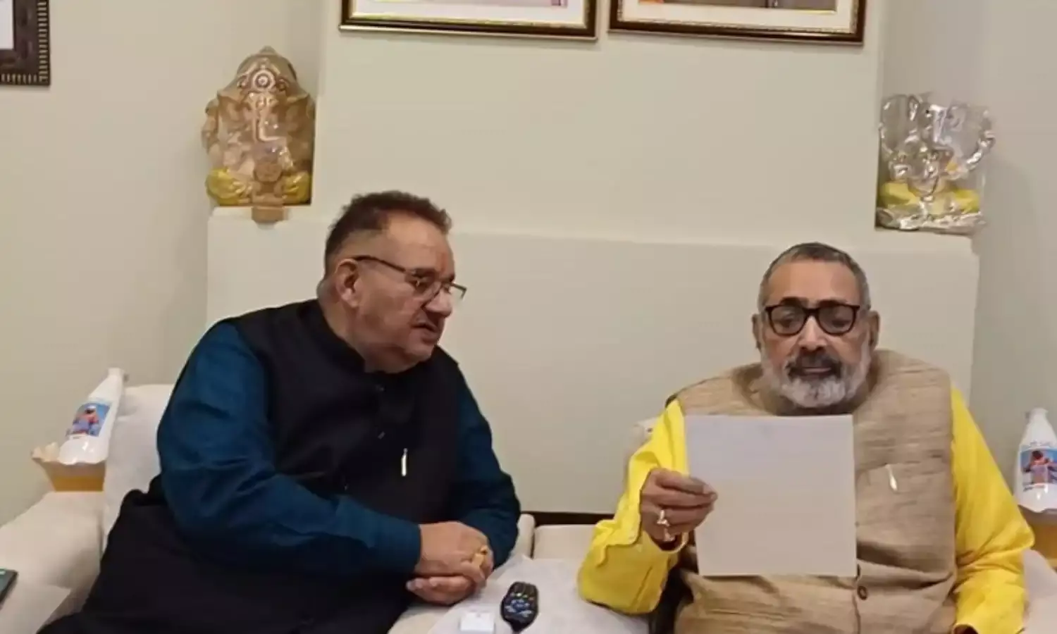 ग्राम्य विकास मंत्री जोशी ने केंद्रीय ग्रामीण विकास मंत्री गिरिराज सिंह से की भेंट