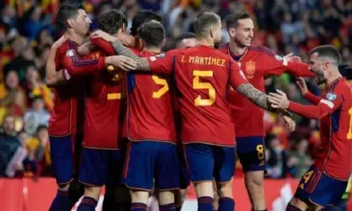 स्पेन ने यूरो 2024 क्वालीफायर में जॉर्जिया को 3-1 से हराया