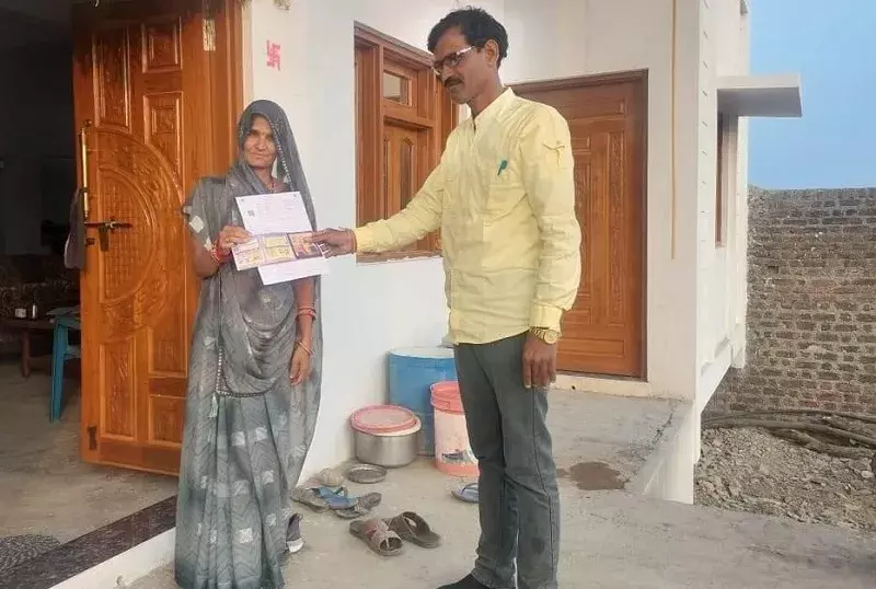 राजस्थान विस चुनाव : पहली बार मतदाताओं को मिल रही क्यूआर कोड वाली पर्ची