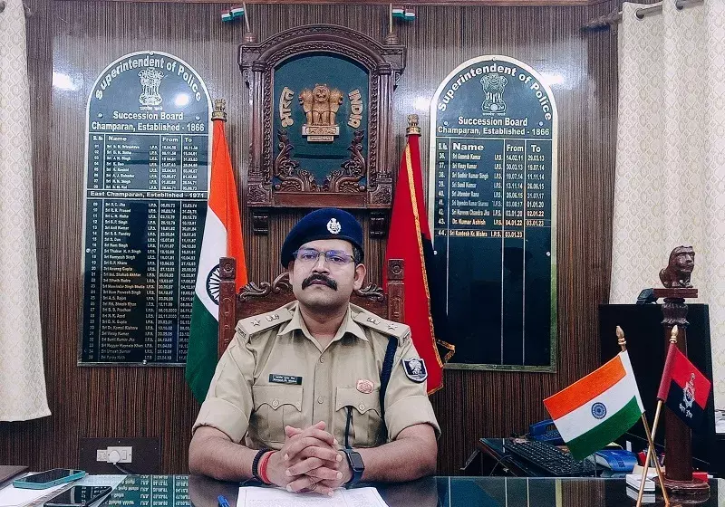 मोतिहारी एसपी ने अनुशासनहिनता के आरोप में 32 नवप्रशिक्षु दारोगा को किया निलंबित