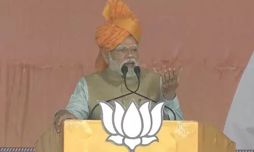 राजस्थान विधानसभा चुनाव) भ्रष्टाचार, वंशवाद व तुष्टीकरण भारत को विकसित राष्ट्र बनने से रोक रहा : नरेन्द्र मोदी