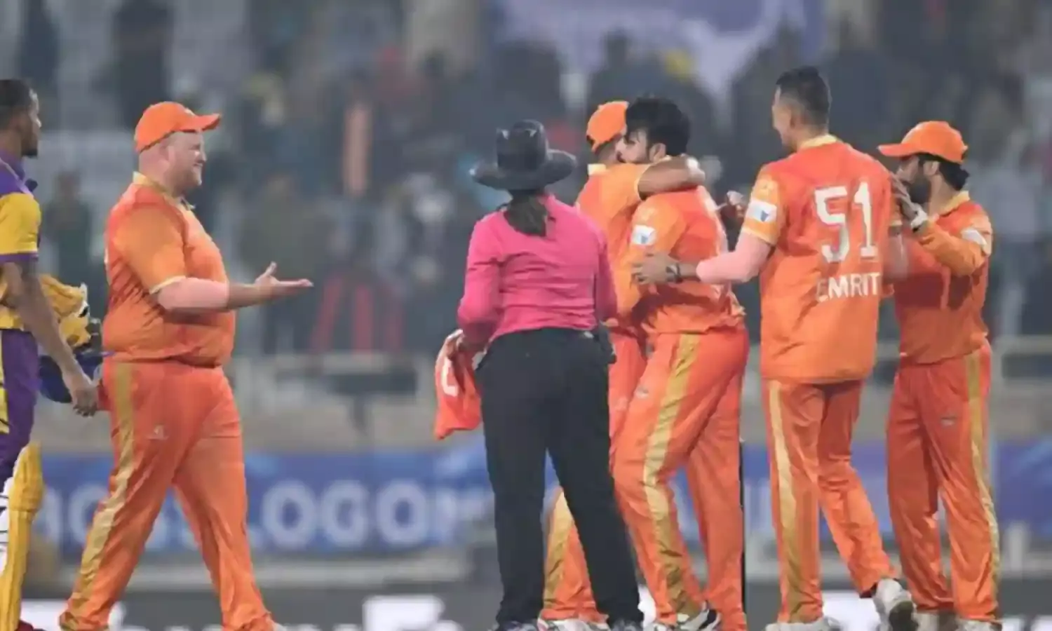 एलएलसी : गुजरात जाएंट्स ने भीलवाड़ा किंग्स तीन रनों से हराया, बेकार गई जीत सिमंस की तूफानी पारी