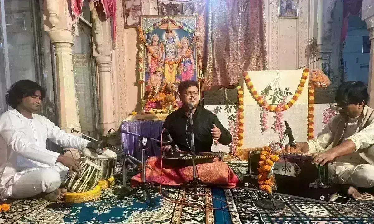 महंत रामेश्वरदास जी की पुण्यतिथि पर हुआ सांगीतिक सुंदरकाण्ड का पारायण