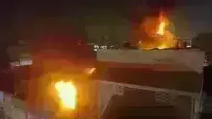 सहरानपुर में अडानी समूह के गोदाम में लगी आग, करोड़ो के घी-तेल जलकर खाक