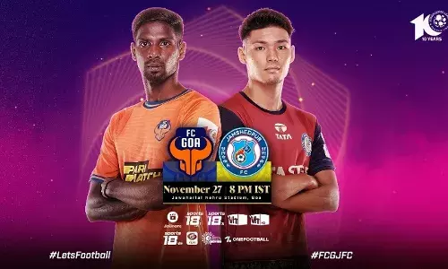 आईएसएल : जमशेदपुर एफसी की मेजबानी करेगा गोवा