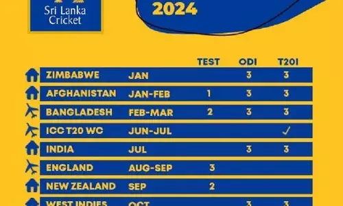 भारतीय क्रिकेट टीम जुलाई 2024 में सफेग गेंद श्रृंखला के लिए करेगी श्रीलंका का दौरा