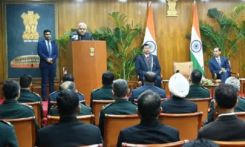 भूमि, आकाश, समुद्र और अंतरिक्ष के क्षेत्र में राष्ट्रों की अग्रणी लीग में खड़ा है भारत : उपराष्ट्रपति