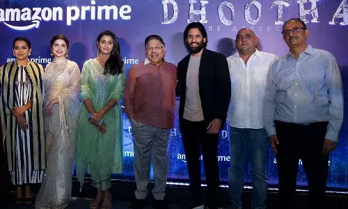 धूथा की स्टार प्रीमियर नाइट पर नागा चैतन्य के ओटीटी डेब्यू का मनाया गया जश्न