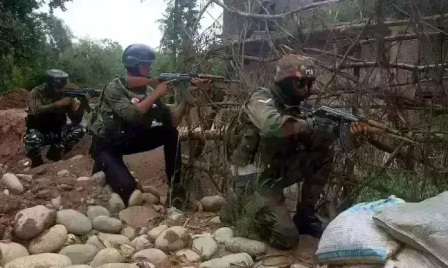 पुलवामा में आतंकी और सुरक्षाबलों के बीच मुठभेड़, लश्कर-ए-तैयबा का दहशतगर्द मारा गया