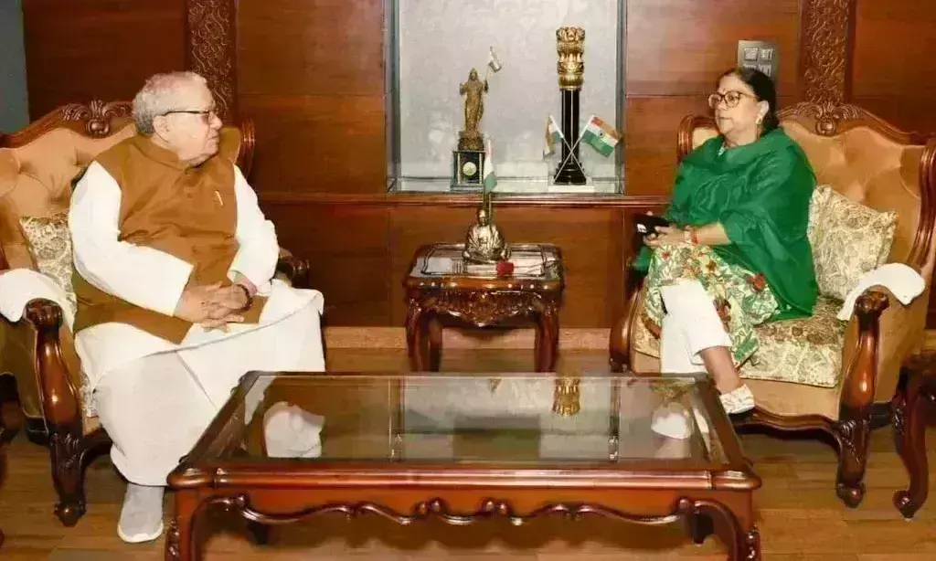 मतगणना से पहले सक्रिय हुई वसुंधरा राजे, राज्यपाल कलराज मिश्र से की मुलाकात